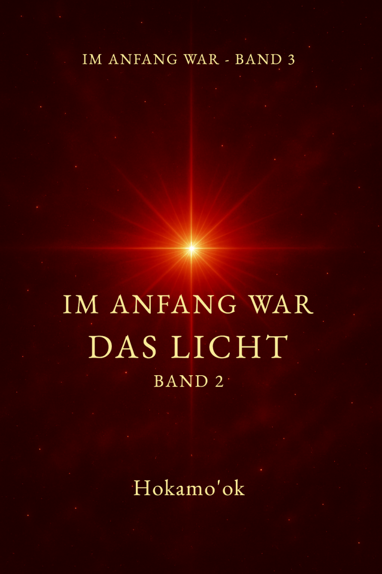 Strahlendes blaues Licht im Sternenfeld - Symbol für Schöpfung, Bibel im Frequenzbewusstsein und göttliche Resonanz.