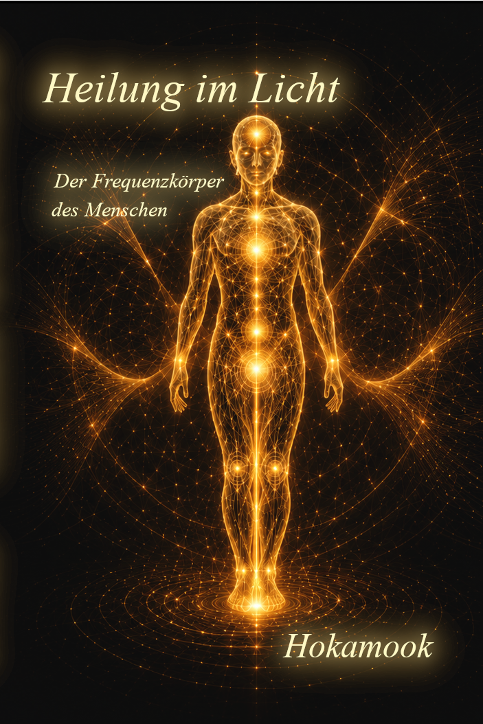 IM ANFANG WAR BAND 2 - Im Anfang war das Licht Band 1 - spirituelle Frequenzinterpretation der Bibel. Strahlendes blaues Licht im Sternenfeld - Symbol für Schöpfung, Bibel im Frequenzbewusstsein und göttliche Resonanz.