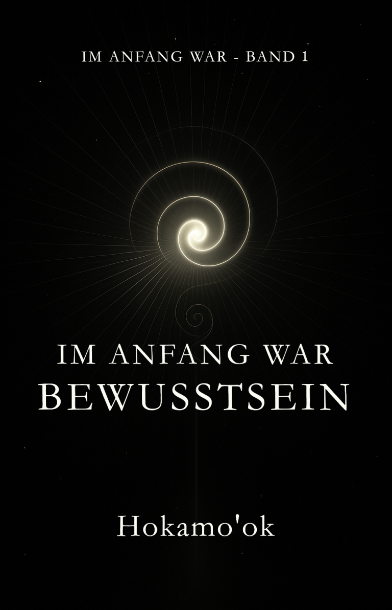 Buchcover Im Anfang war Bewusstsein – Frequenzbuch Band 1 von Hokamo’ok